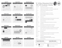 Bass Calendar
