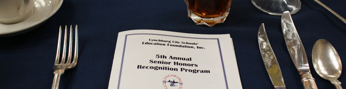 Education Foundation Senior Honors Recognition