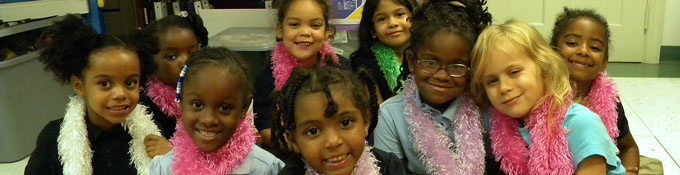 W. M. Bass Elementary students