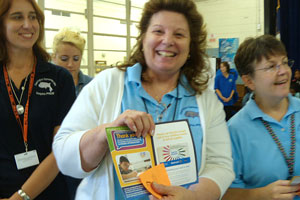 Dearington Teachers with Wal-mart Gift Cards