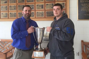 M. J. Carr awarded Rucker Cup at ECG