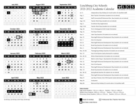 2021-22 LCS Calendar