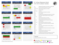 2022-23 Bass Calendar