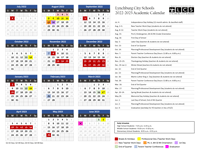 2022-23 LCS Calendar