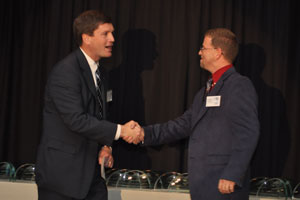 Doug Wickham received Region 2000 Honor
