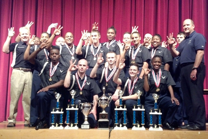 E. C. Glass Air Force JROTC Drill Team