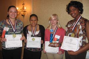 HOSA 2012 Gold Medal Winners