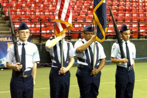 Glass AFJROTC at 2013 National JROTC Drill Competition