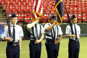 Glass AFJROTC at 2013 National JROTC Drill Competition