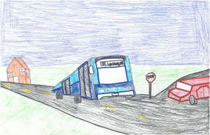 1st Place Elementary – Transit Theme: Alexa Dennis, Dearington Elementary School