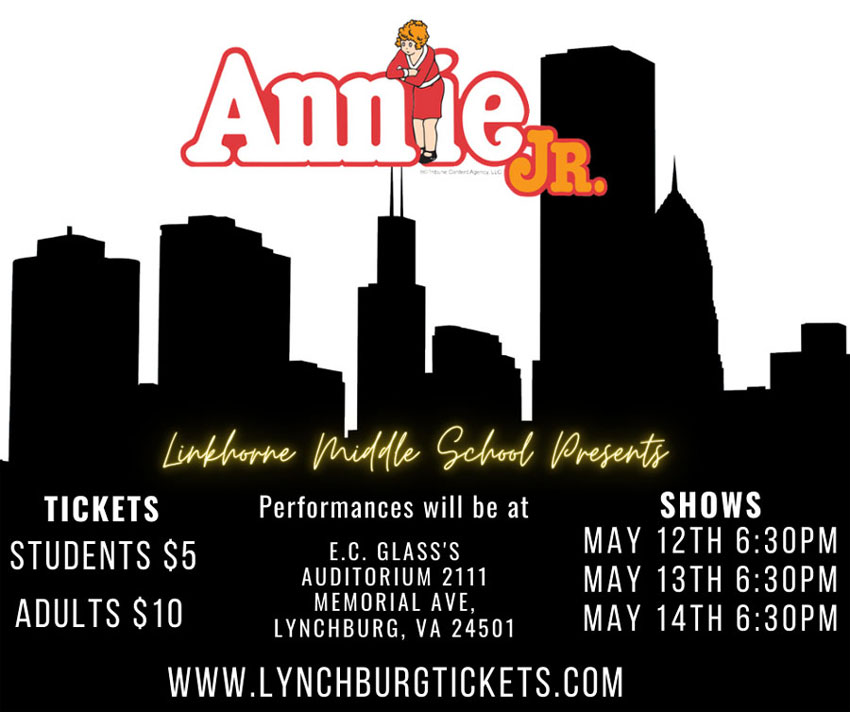 Linkhorne Middle School Presents Annie Jr.