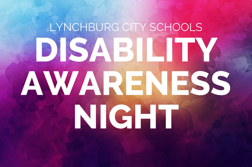 Lynchburg City Schools Disability Awareness Night