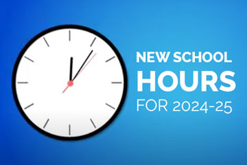 New School Hours for 2024-25