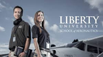 Liberty University School of Aeronautics logo