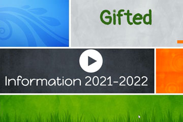 Gifted Information 2021-22 [video link]