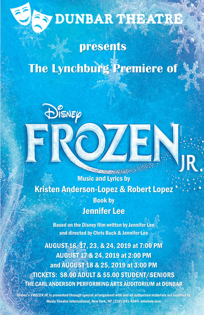Disney's Frozen Jr. poster