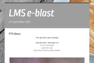 LMS e-blast 27 September 2019
