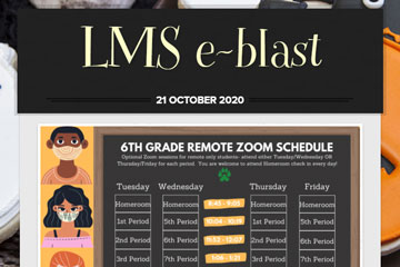 LMS e-blast 21 October 2020