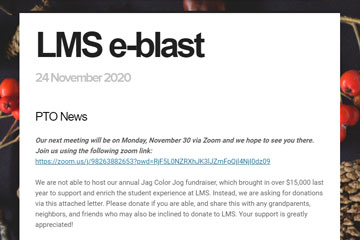 LMS e-blast 24 November 2020