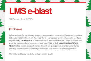 LMS e-blast 16 December 2020
