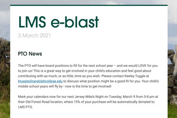 LMS e-blast 3 March 2021