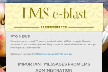 LMS e-blast 23 September 2021