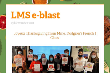 LMS e-blast 23 November 2021