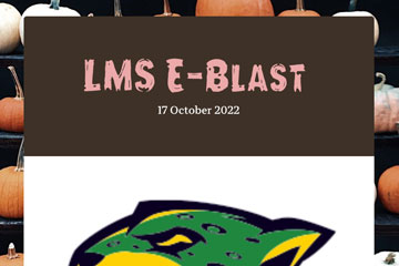 LMS e-blast 17 October 2022