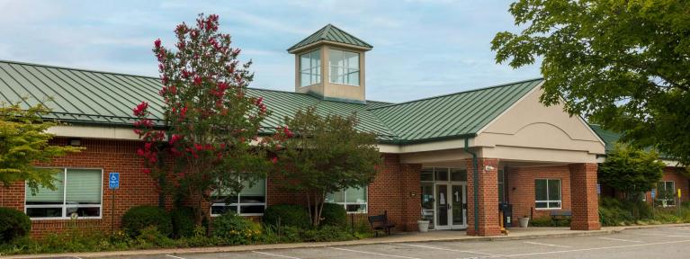 School building exterior