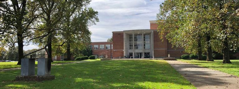 E. C. Glass High School building exterior